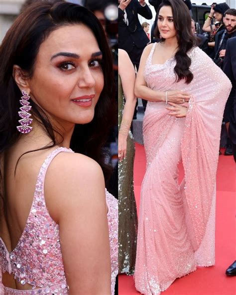 preity zinta in cannes.